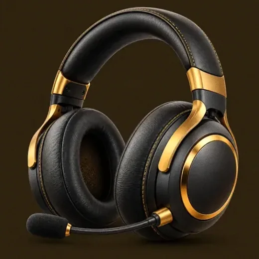Gaming headset — Golden Crown