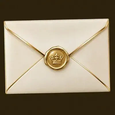 Sealed envelope — Golden Crown
