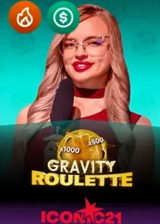 Gravity Roulette live game cover