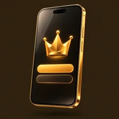 Casino app smartphone — Golden Crown