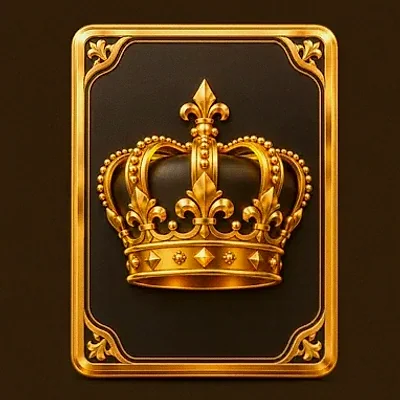 Crown emblem card — Golden Crown