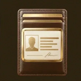 Casino membership card — Golden Crown