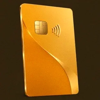 Contactless bank card — Golden Crown