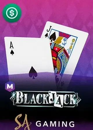 M Blackjack live game cover