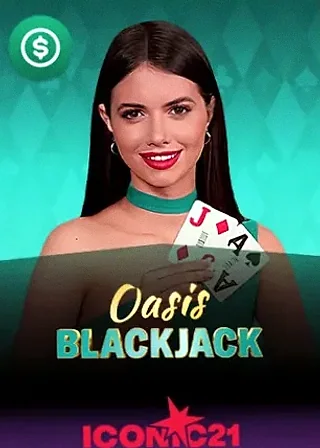 Oasis Blackjack live game cover
