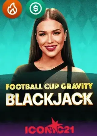 Football Cup Gravity Blackjack live game cover